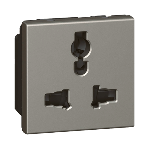 Legrand Arteor 2M Indian Standard Socket, 5736 73